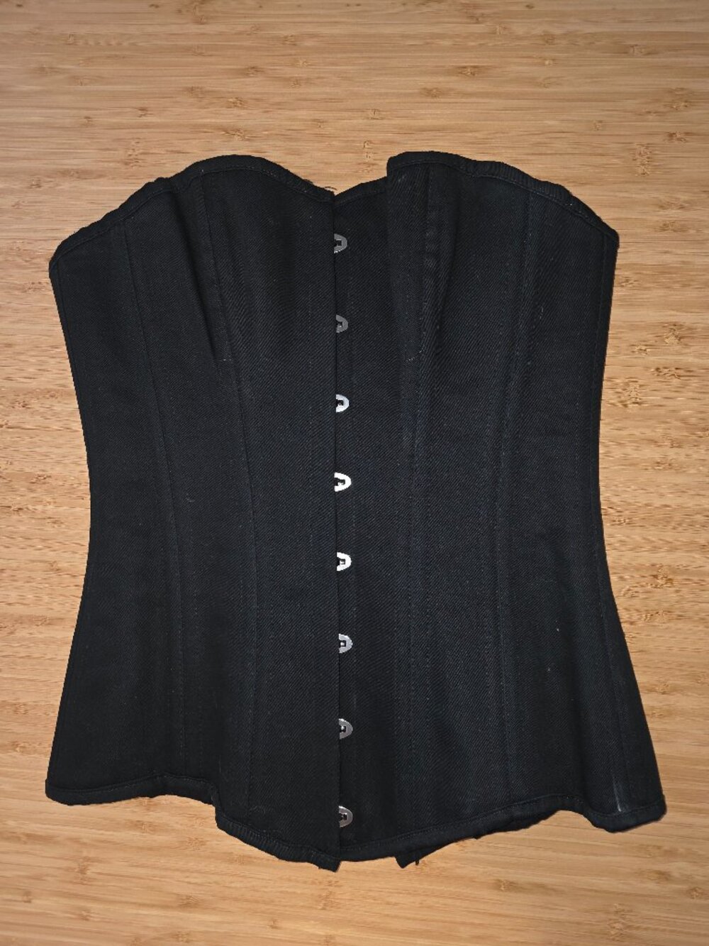 Long Black Corset